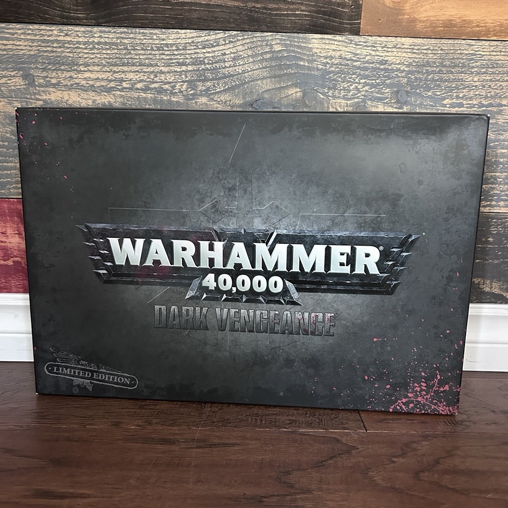 Games Workshop Warhammer 40K Dark Vengeance Starter Black Box Set NOB